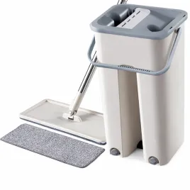 mop-plaski-z-wyciskaczem-do-podlogi-dwukomorowe-wiadro-2-wklady-chlonne