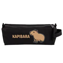 piornik-czarny-szkolny-kapibara-capybara-prezent