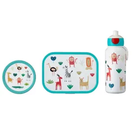 mepal-zestaw-animal-friends-sniadaniowka-butelka-i-pudelko-na-owoce