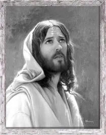 obraz-religijny-jezus-chrystus-rama-szara-z-przetarciami-50-cm-x-70-cm
