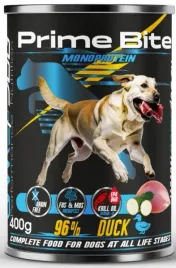 karma-mokra-dla-psa-game-dog-prime-bite-kaczka-cukinia-mono-400g