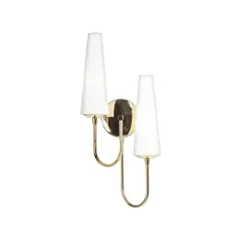 lampa-scienna-podwojna-zlota-z-bialym-szklanym-kloszem-do-sypialni-zumaline