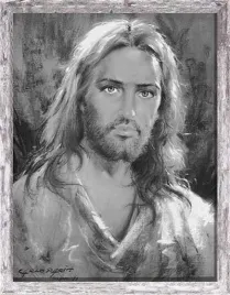 obraz-religijny-jezus-chrystus-rama-szara-z-przetarciami-50-cm-x-70-cm