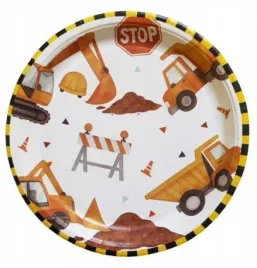 talerzyki-papierowe-maszyny-budowlane-koparka-wywrotka-urodziny-6szt-18-cm