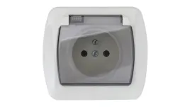 gniazdo-pojedyncze-z-uziemieniem-ip44-bezowe-akord-agz1be-12a-kontakt-simo