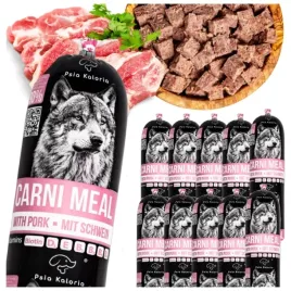 karma-dla-psa-mokra-wieprzowina-mieso-90percent-carnimeal-batony-kielbasa-10x1kg