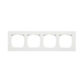 ramka-4-krotna-bialy-mat-simon-55-tr4-111-kontakt-simon