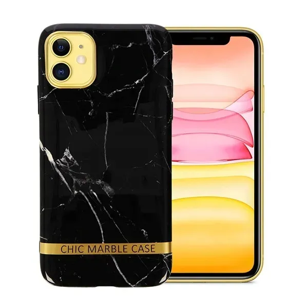 etui-chic-marble-marmur-iphone-11-61-czarny-stan-nowy