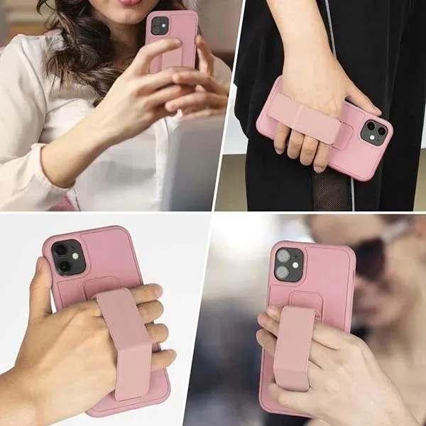 etui-stand-bracket-do-iphone-11-ochronne-rozowy-stan-nowy