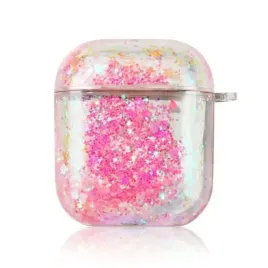 etui-na-sluchawki-airpods-liquid-brokat-rozowe