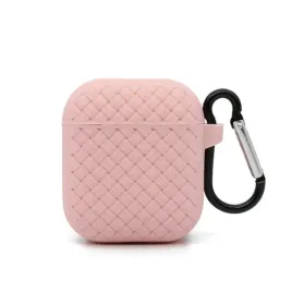 etui-na-sluchawki-airpods-guma-pleciona-rozowe