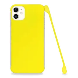 etui-matowe-plecki-zolte-do-iphone-11-case-smooth