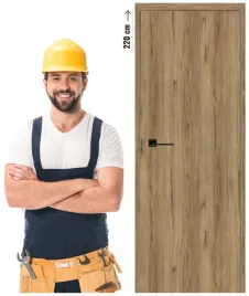 drzwi-bezprzylgowe-pelne-gladkie-wysokie-220-cm