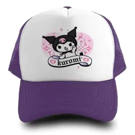 czapka-z-daszkiem-fioletowa-na-prezent-urodziny-anime-kuromi-krolik-wzory