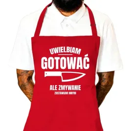 fartuch-czerwony-kuchenny-na-prezent-urodziny-uwielbiam-gotowac-wzory