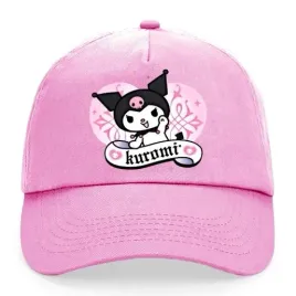czapka-z-daszkiem-rozowa-na-lato-wiosne-prezent-kuromi-my-melody-wzory
