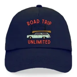 czapka-z-daszkiem-granatowy-na-wiosne-lato-road-trip-unlimited-wzory