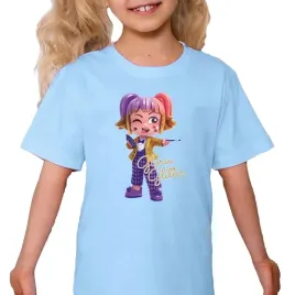 koszulka-blekitna-dziecieca-t-shirt-kookyloos-gloria-glitter-wzory-110