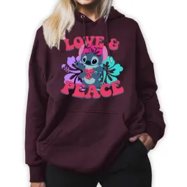 bluza-damska-burgundowa-kaptur-dla-fana-lilo-stich-better-together-wzory-s