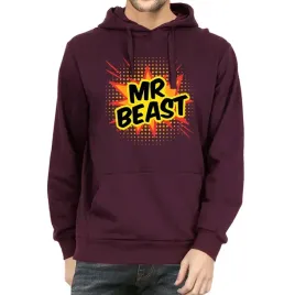 bluza-burgundowa-kaptur-meska-na-prezent-mr-beast-raaaa-zabawne-wzory-s