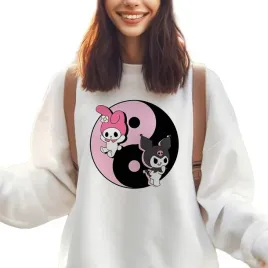 bluza-biala-dziecieca-na-prezent-dla-fana-kuromi-yin-yang-wzory-140
