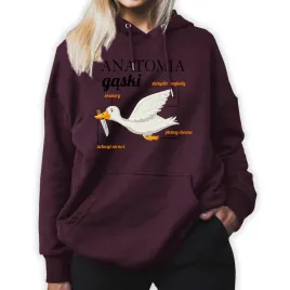 bluza-damska-burgundowa-z-kapturem-na-prezent-anatomia-gaski-ges-wzory-l