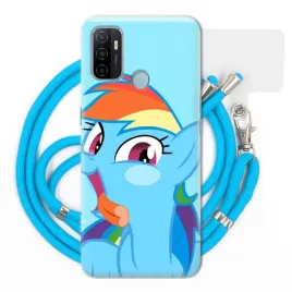 etui-niebieski-sznurek-do-oppo-a53s-case-quick-kucyki-pony-mix-wzorow