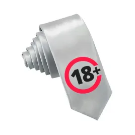 krawat-srebrny-meski-na-prezent-urodziny-18-ste-smieszne-zabawne-wzory