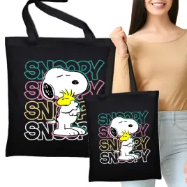 torba-ekologiczna-czarna-na-prezent-urodziny-dla-fana-pieska-snoopy-wzory