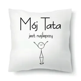 poduszka-biala-do-snu-prezent-na-dzien-ojca-moj-tata-jest-najlepszy-wzory