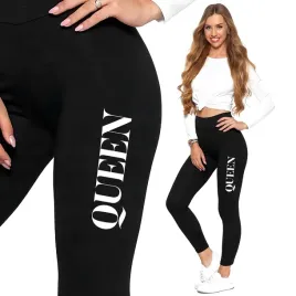 legginsy-damskie-czarne-roz-l-xl-queen-ksiezniczka-dla-dziewczyny-wzory