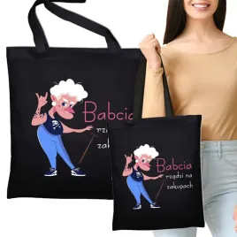 torba-eko-czarna-prezent-na-dzien-babci-babcia-rzadzi-na-zakupach-wzory
