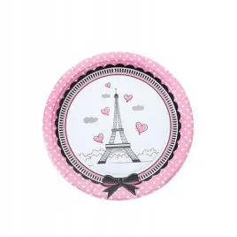 talerzyki-papierowe-paryz-rozowe-9cali-6szt