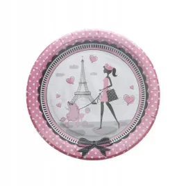 talerzyki-papierowe-paryz-rozowe-7cali-18-cm-6szt