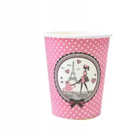 kubeczki-papierowe-paryz-rozowe-6szt