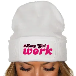 czapka-jesienna-bawelniana-zimowa-ciepla-biala-beanie-lazy-girl-work