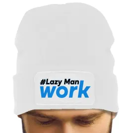 czapka-jesienna-bawelniana-zimowa-ciepla-biala-beanie-lazy-man-work