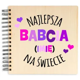 album-drewniany-22x22cm-czarne-najlepsza-babcia-na-swiecie-imie-mix-wzory