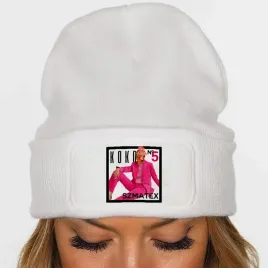 czapka-jesienna-bawelniana-zimowa-nadruk-ciepla-biala-beanie-koko-szmatex