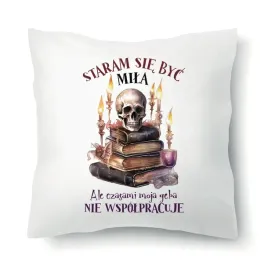poduszka-do-snu-biala-na-prezent-chce-byc-mila-ale-geba-nie-wspolpracuje-wz