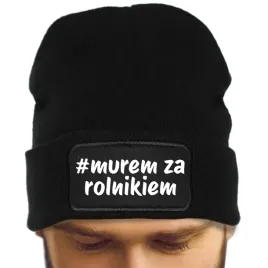 czapka-ciepla-zimowa-protest-strajk-rolnikow-wspracie-murem-za-rolnikiem