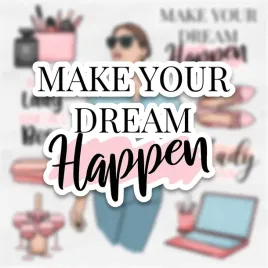 naklejki-do-planera-kalendarza-albumu-make-your-dream-happen-9-naklejek