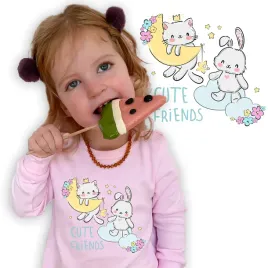 pizama-pizamka-dziecieca-rozowa-zwierzatka-cute-friends-wzory-122