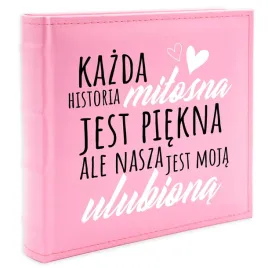 album-rozowy-ekoskora-200-zdj-prezent-na-walentynki-dla-zakochanych-love