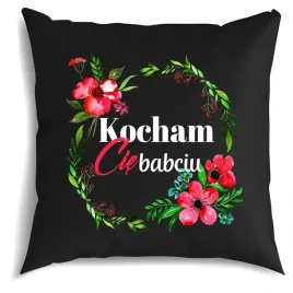 poduszka-czarna-ozdobna-40x40-idelany-prezent-na-dzien-babci-wiele-wzorow