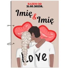 album-boho-personalizowany-prezent-na-walentynki-rocznice-wasze-imiona-data