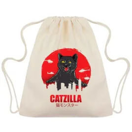 worko-plecak-bezowy-do-szkoly-trening-catzilla-kotek-potwor-monster-wzory