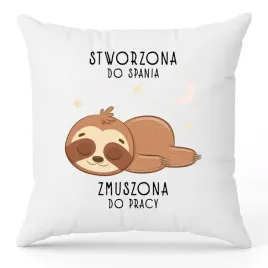 poduszka-jasiek-40x40-cm-biala-wsad-stworzona-do-spania-leniwce-wzory