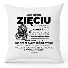 biala-poduszka-40x40-prezent-pod-choinke-mikolajki-od-tesciowej-dla-ziecia