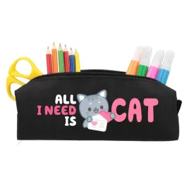 piornik-do-szkoly-czarny-all-i-need-is-cat-wzory